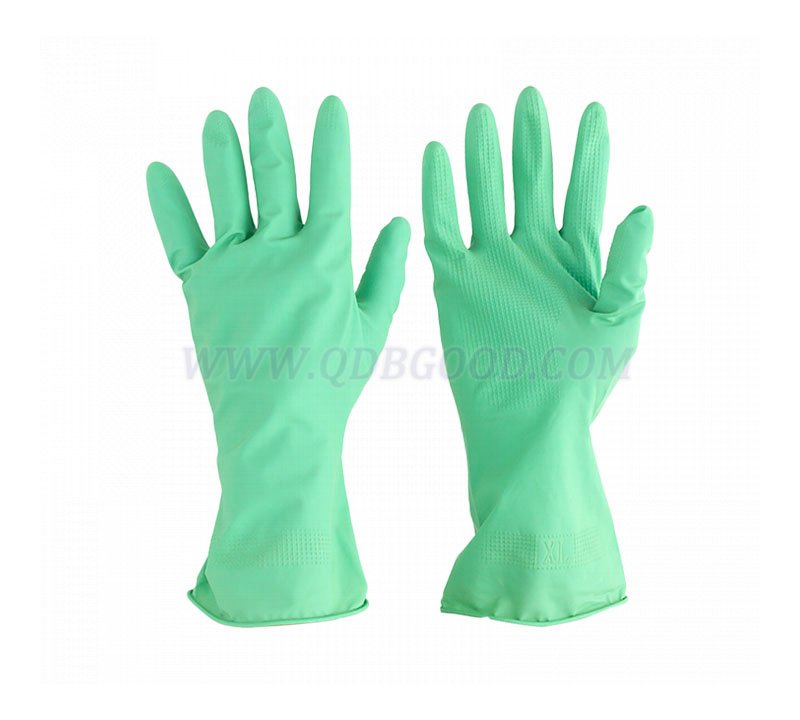 Industrial use nitrile glove